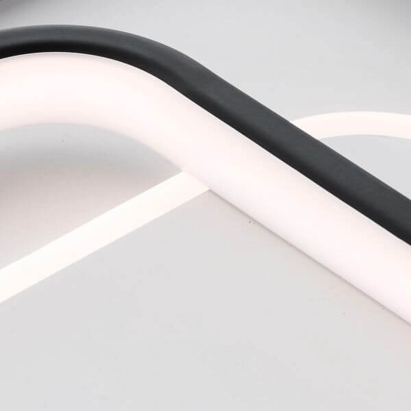 Ceiling light Cava 3000K black Brilliant 4004353390647