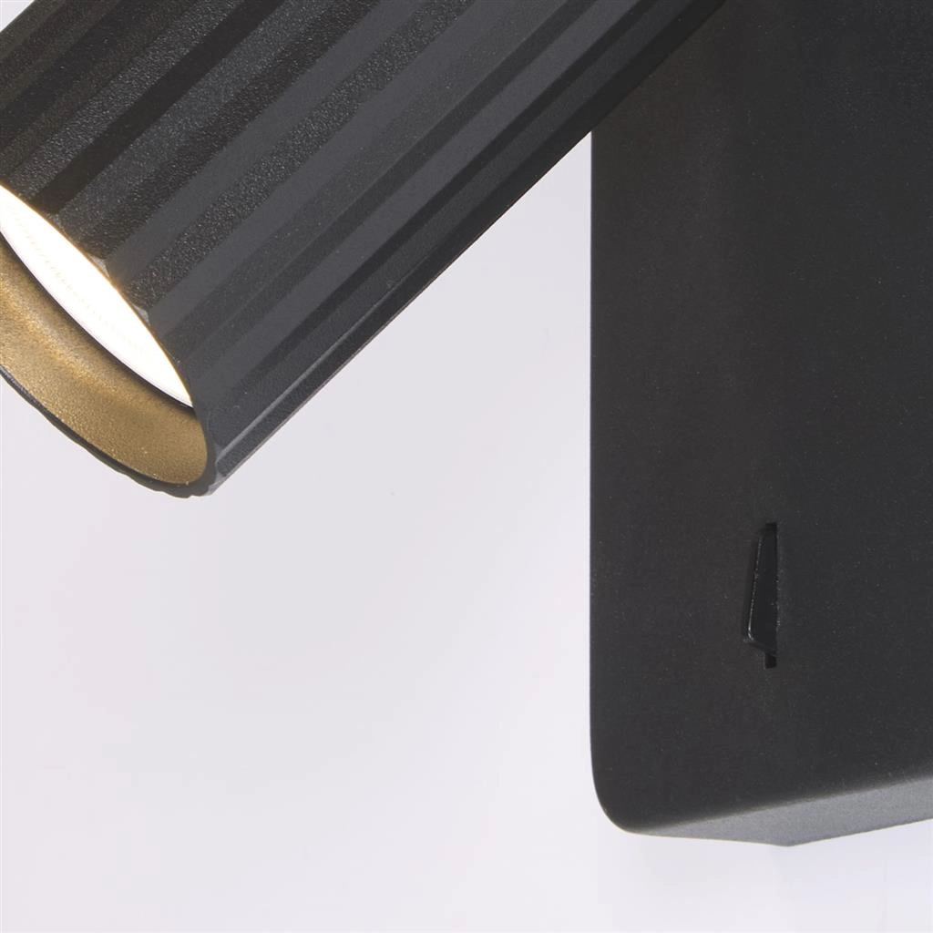 Bedside lamp Anna Black Lyora 5053423286938