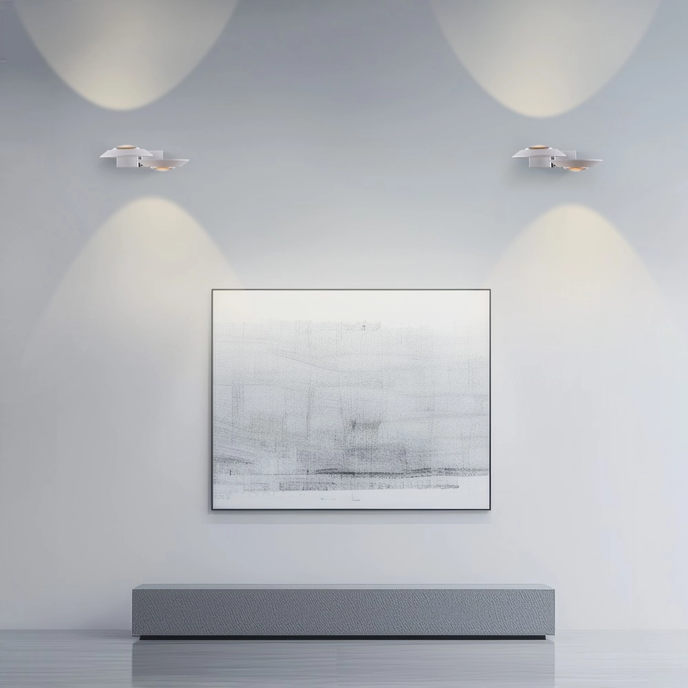 2L led wall light Pure Oculis white Paul Neuhaus 4012248397015