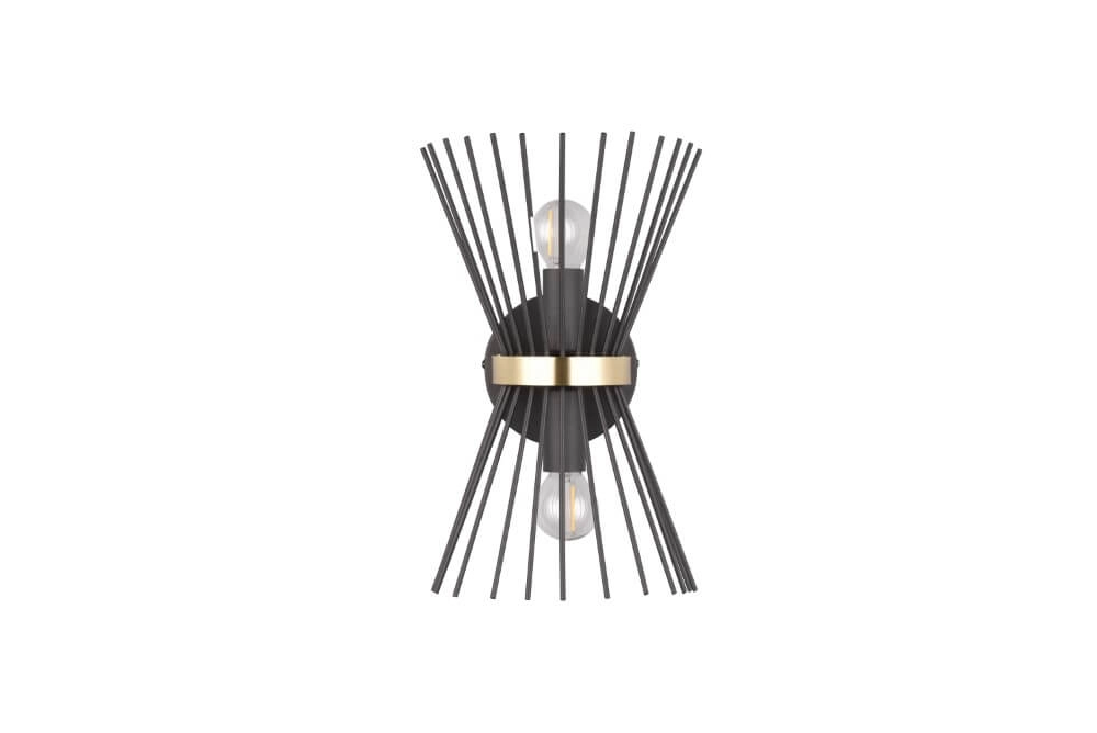 Design wall lamp Rod black Trio 4017807576795