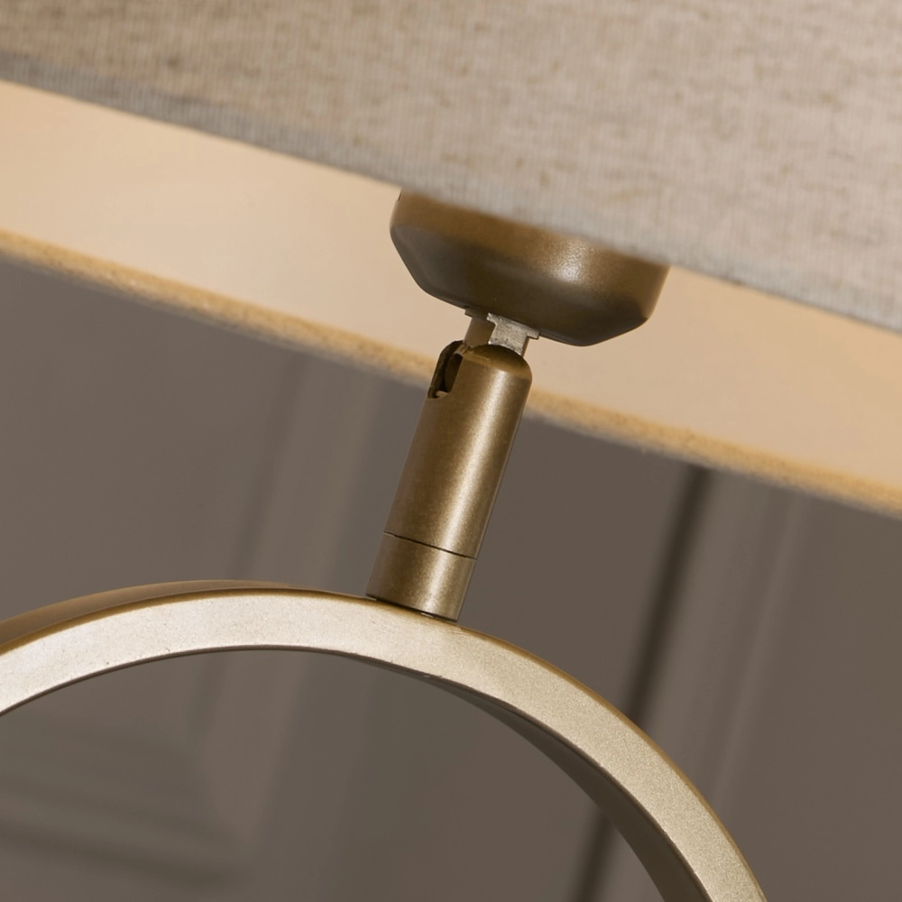Table lamp Modish bronze with cream cap Searchlight 5053423306377