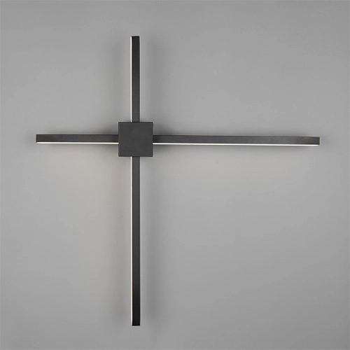Modern wall lamp Cassino black 67.5cm Trio 4017807683202