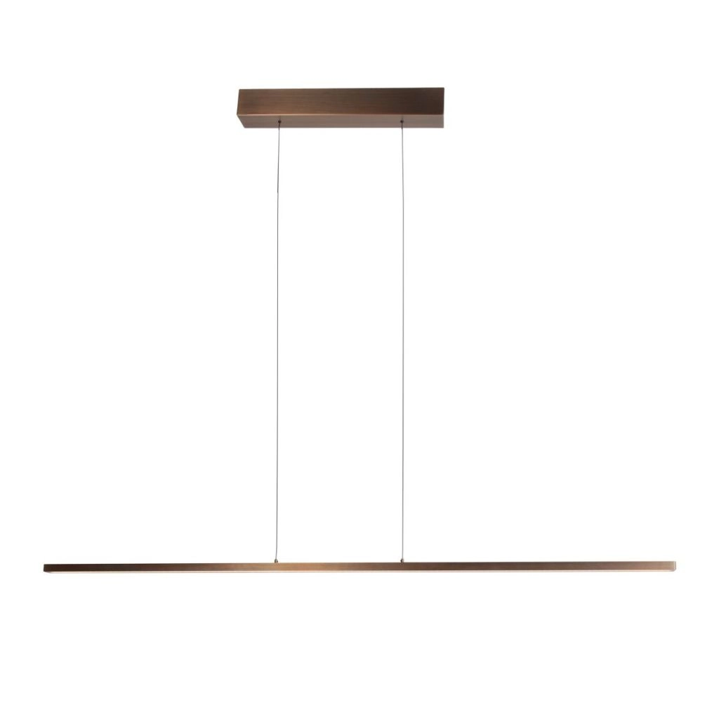Modern pendant lamp Bande 150cm bronze Steinhauer 8712746180954