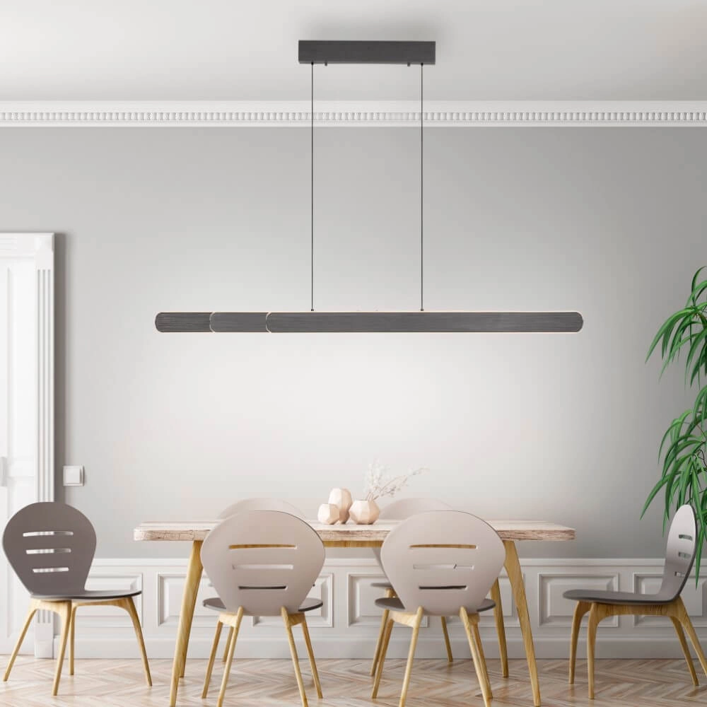 Design pendant lamp Adriana Round black Paul Neuhaus 4012248384282