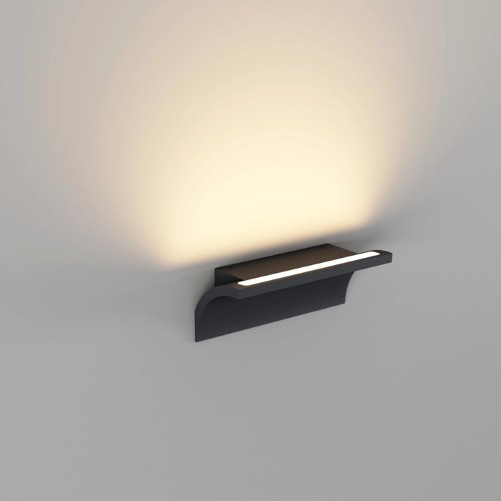 Indirect wall lamp Malibu Up-down - black Artdelight 8720701104129
