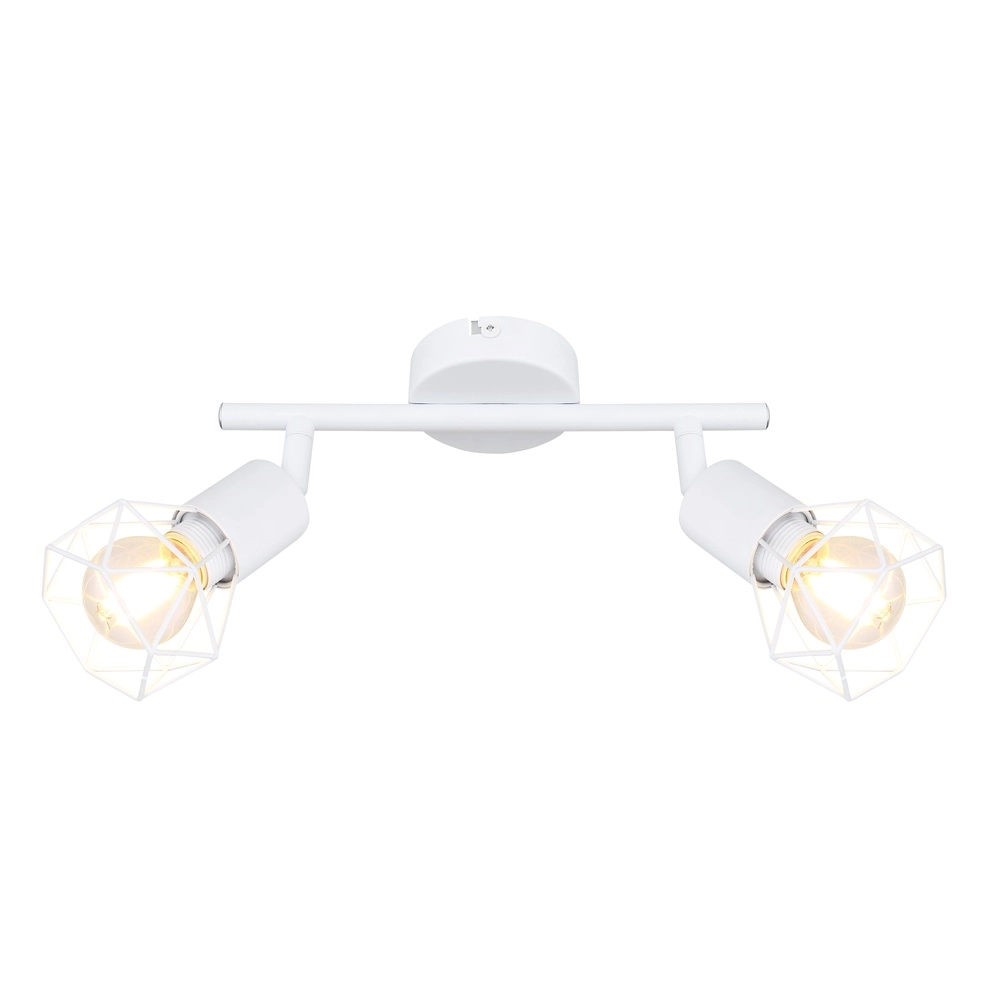 Ceiling lamp Xara I 2-light white Globo 9007371412983