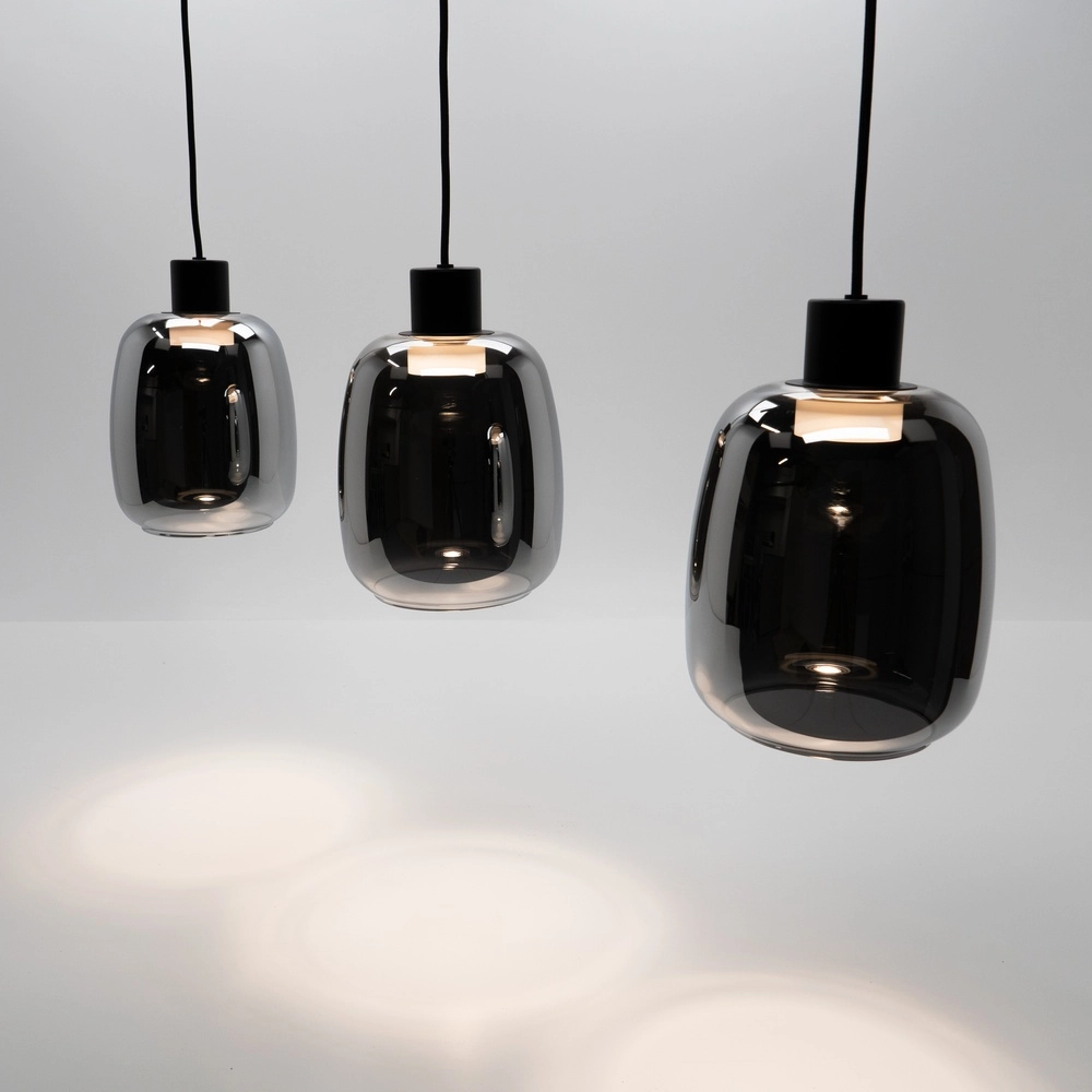 Smoke pendant lamp Molochio-Z 3x led - Zigbee Eglo 9008606312832