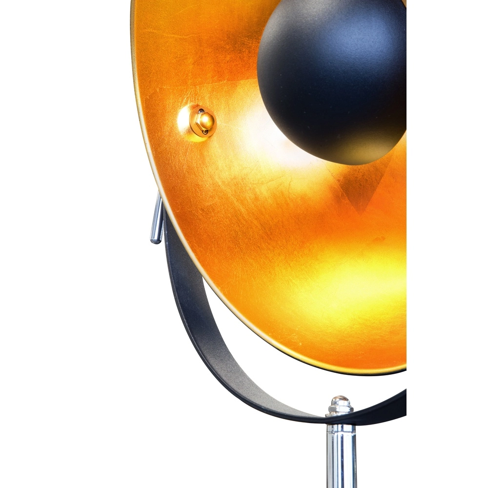 Industrial tripod floor lamp Bowy Black Globo 9007371487554
