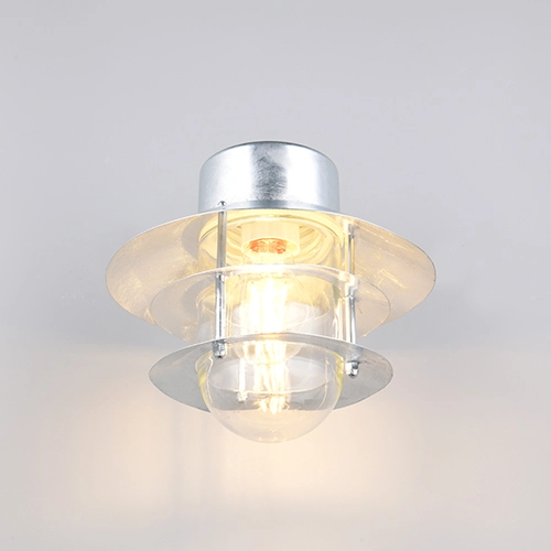 Wall lamp down Ruvuma zinc grey Trio 4017807687699
