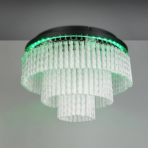 Design ceiling lamp Vono Black Trio 4017807682236