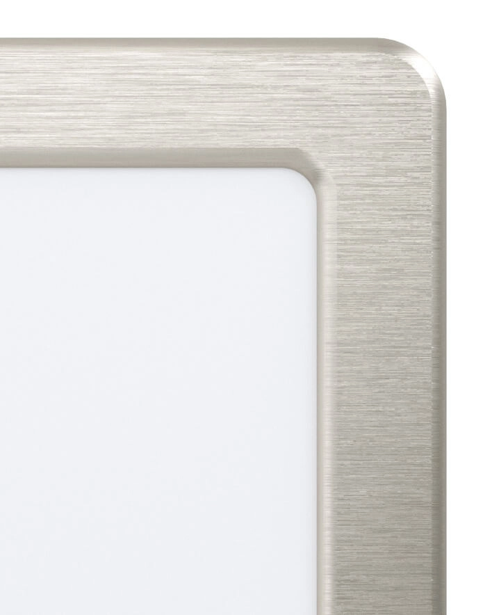 Square downlighter Fueva 5 21cm stainless steel Eglo 9002759991692