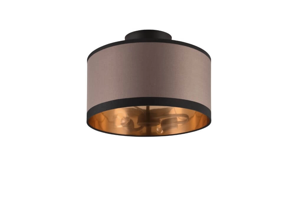 Ceiling light Davos taupe