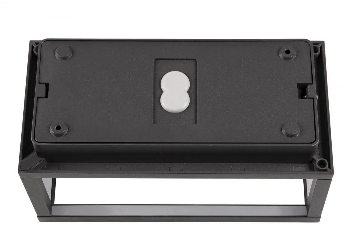 Sleek outdoor lamp Quadrulo with LED SLV 4024163252843