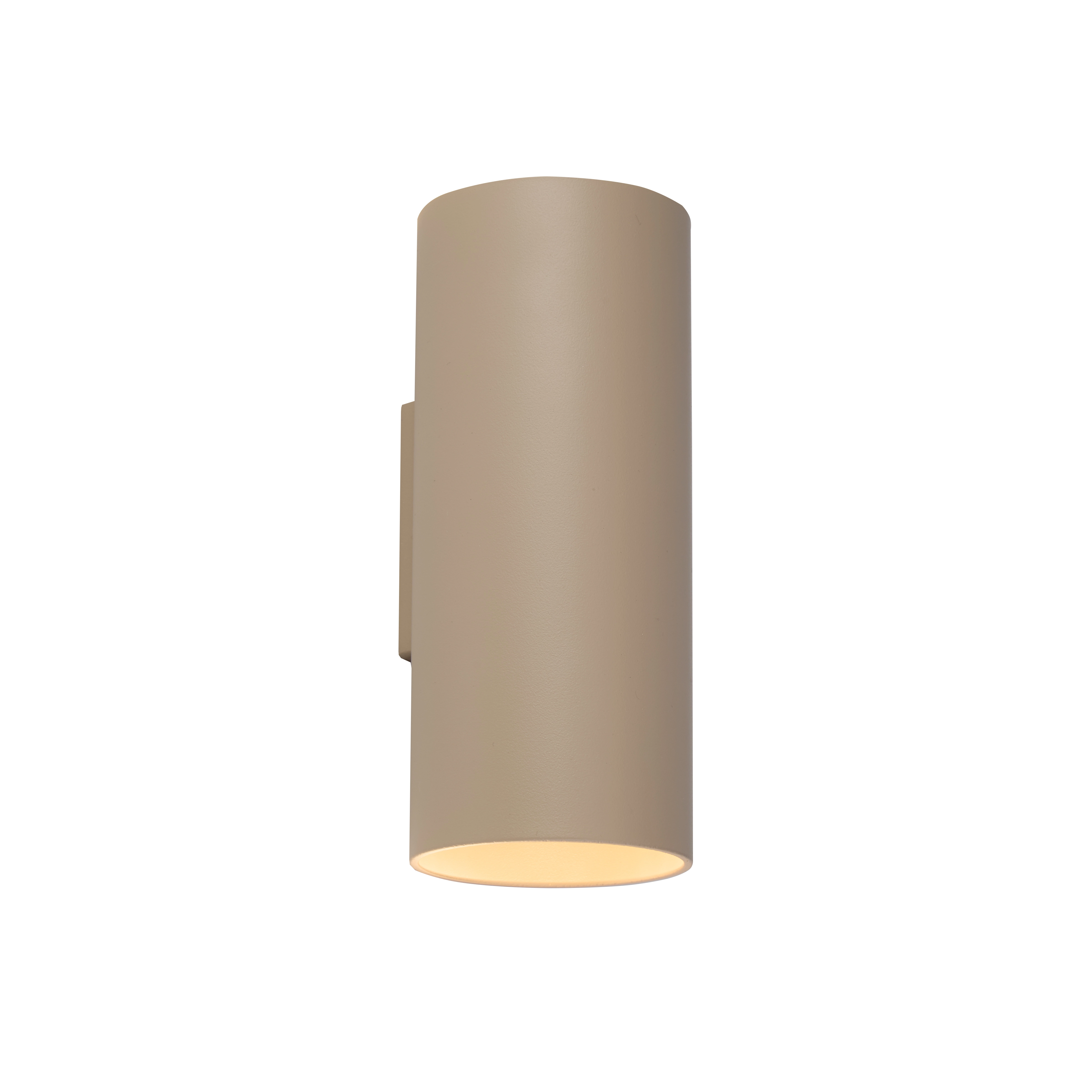 Round wall lamp Sifor sand brown Lyora 5053423319193