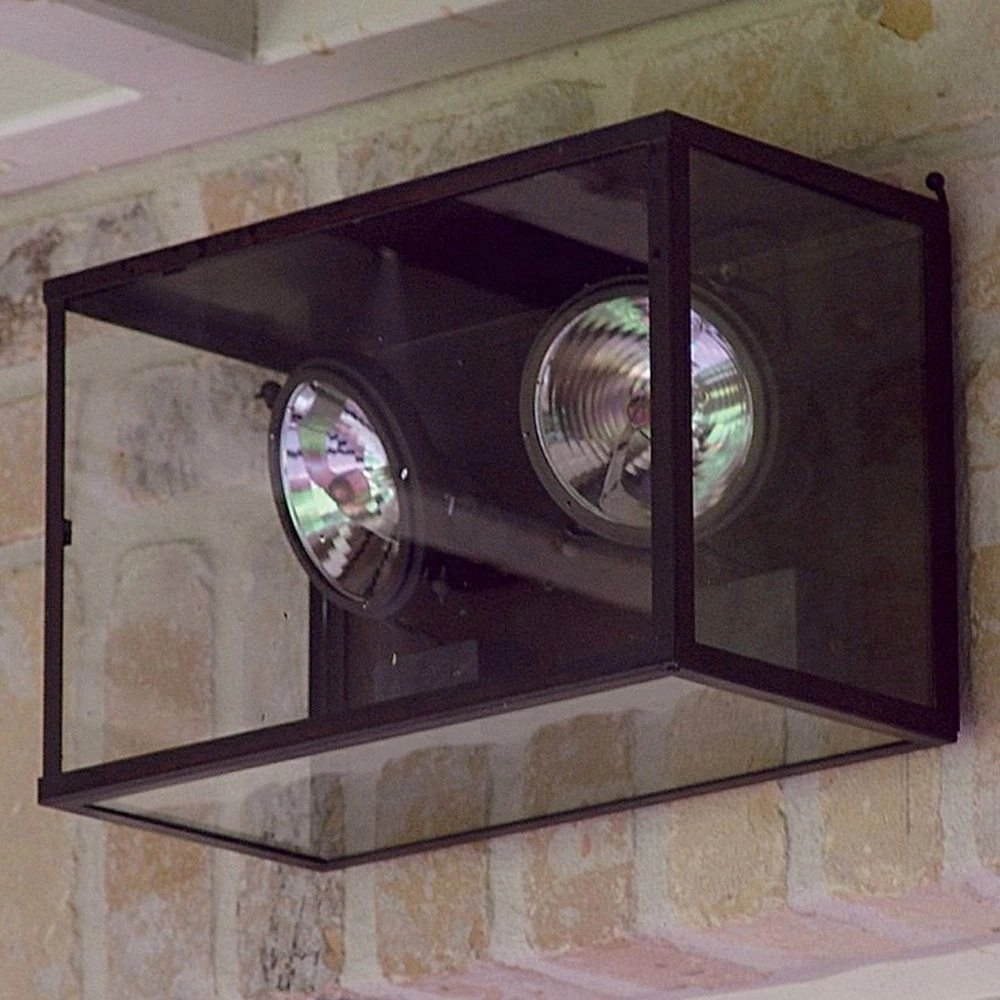 Wall lamps nostalgic Vitrine AR111 Country style