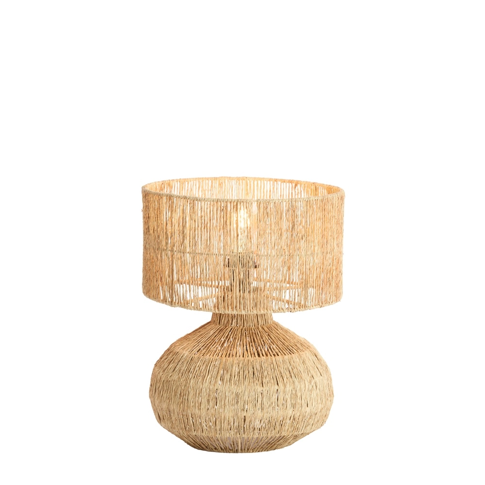Jute table lamp Arova Ø 30cm shade Light & Living 8717807836719