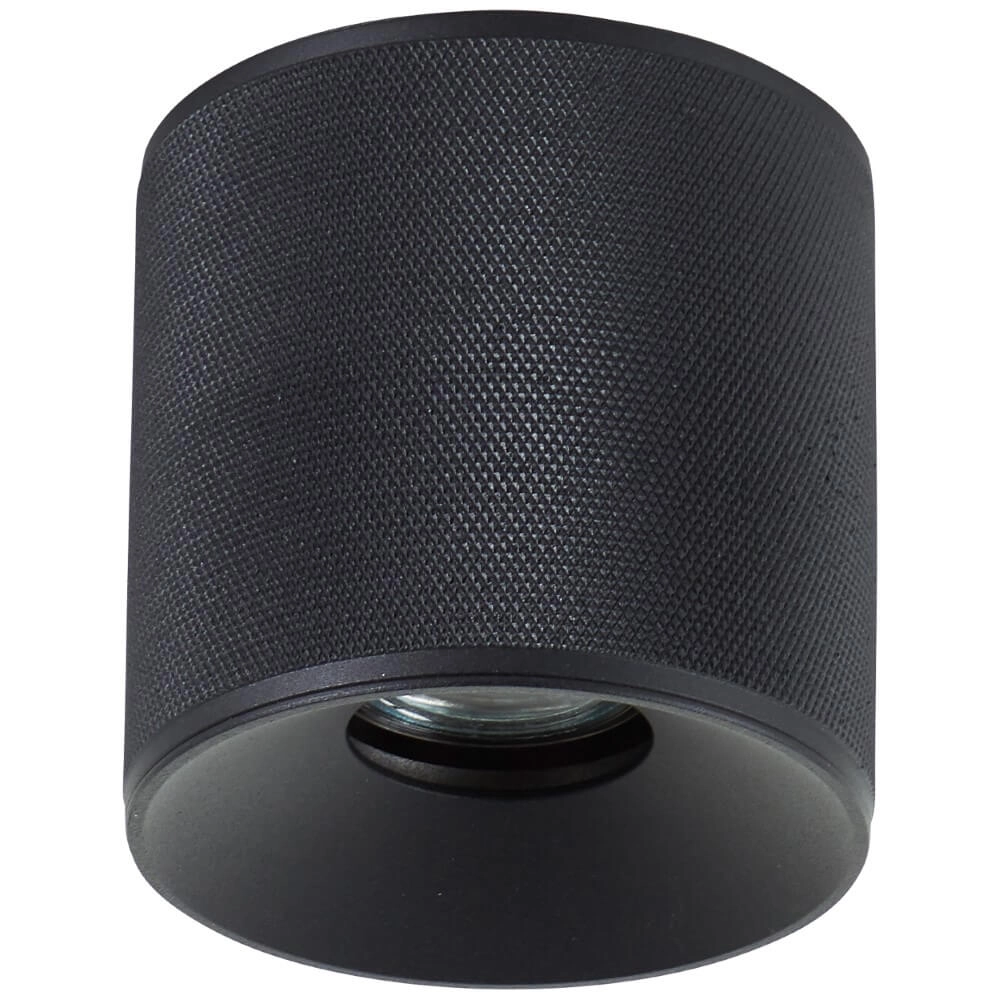 Surface-mounted spotlight Marty black round Ø 10cm Brilliant 4004353438301