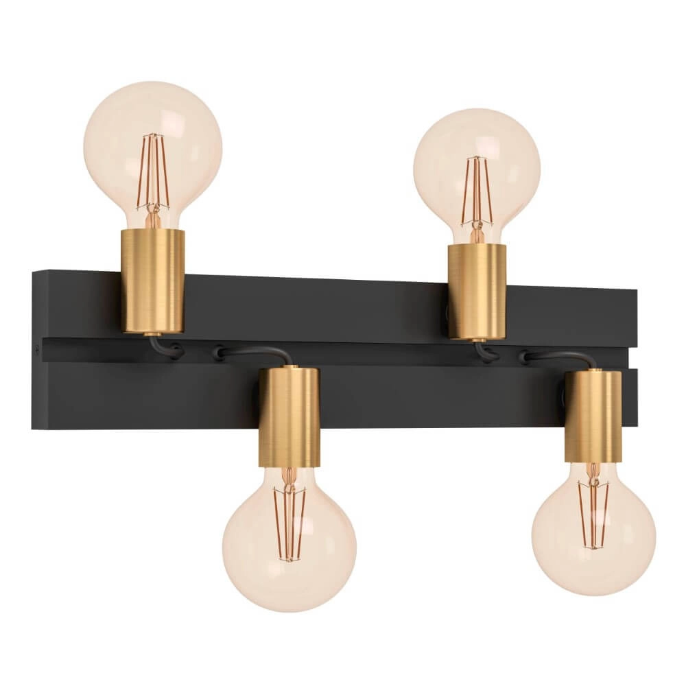 Black ceiling lamp Macchione