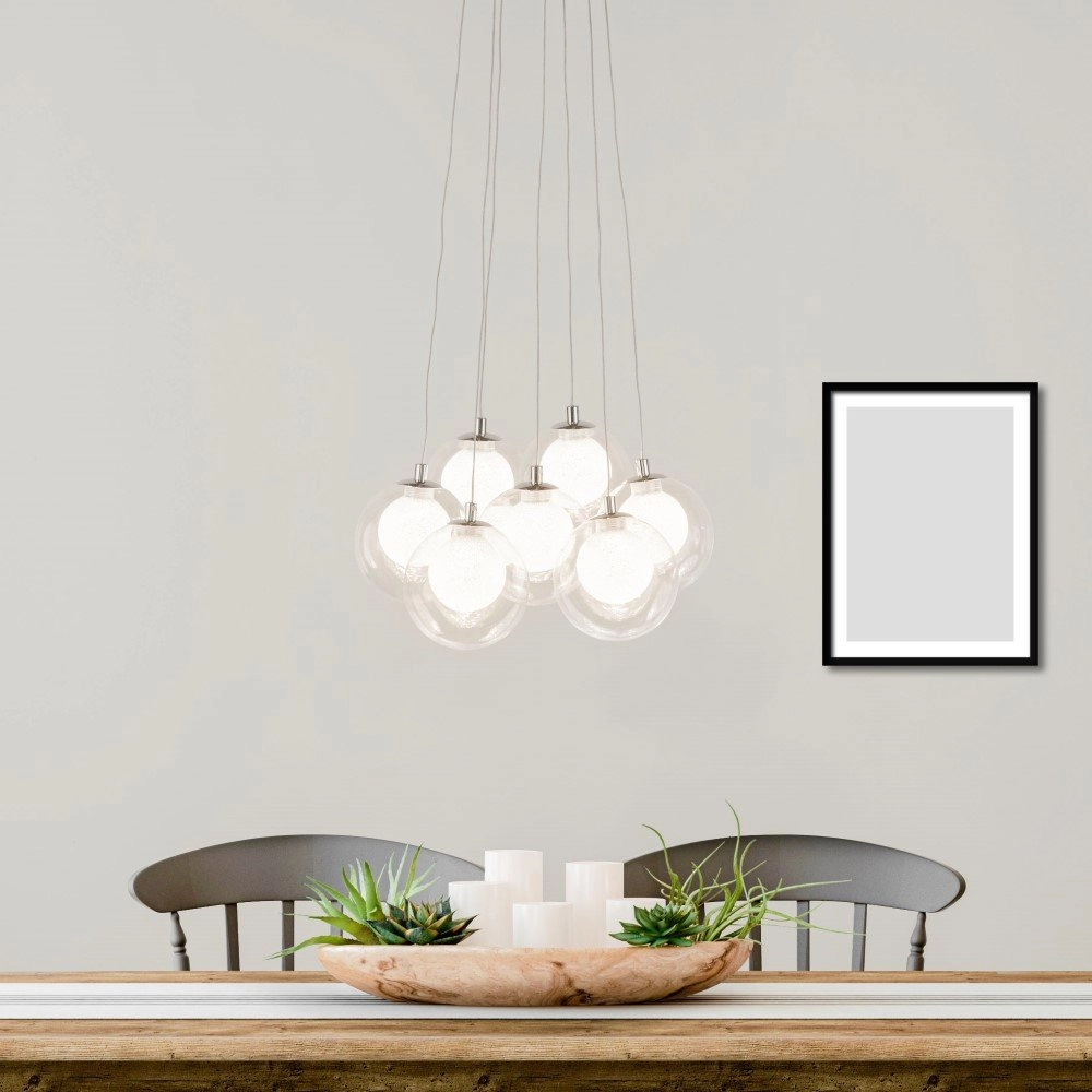 Pendant lamp Cluster 7-light Searchlight 5053423159966
