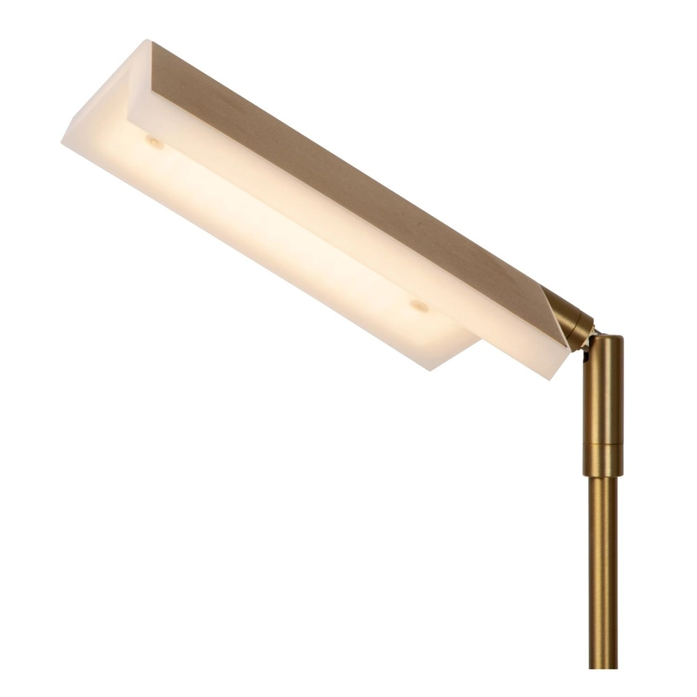 Led reading lamp Aaron design brass Lucide 5411212194015