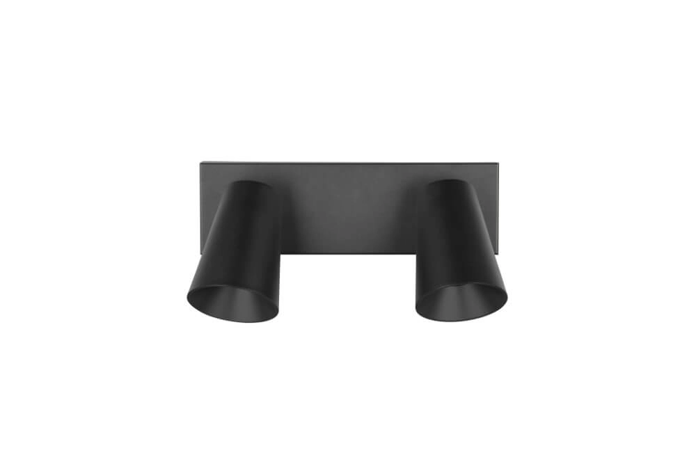 Double surface-mounted spotlight Sharp black Trio 4017807613063