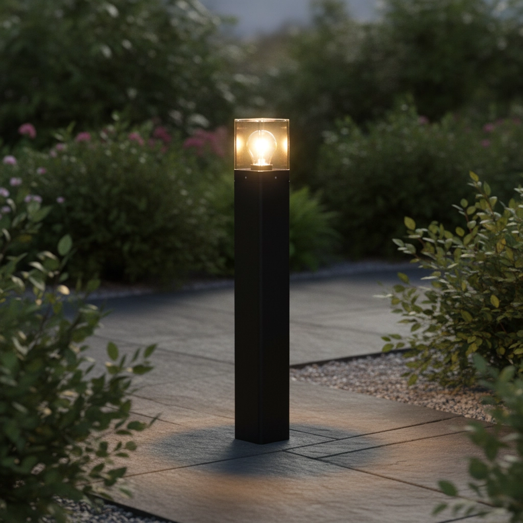 Design garden lamp Selena square