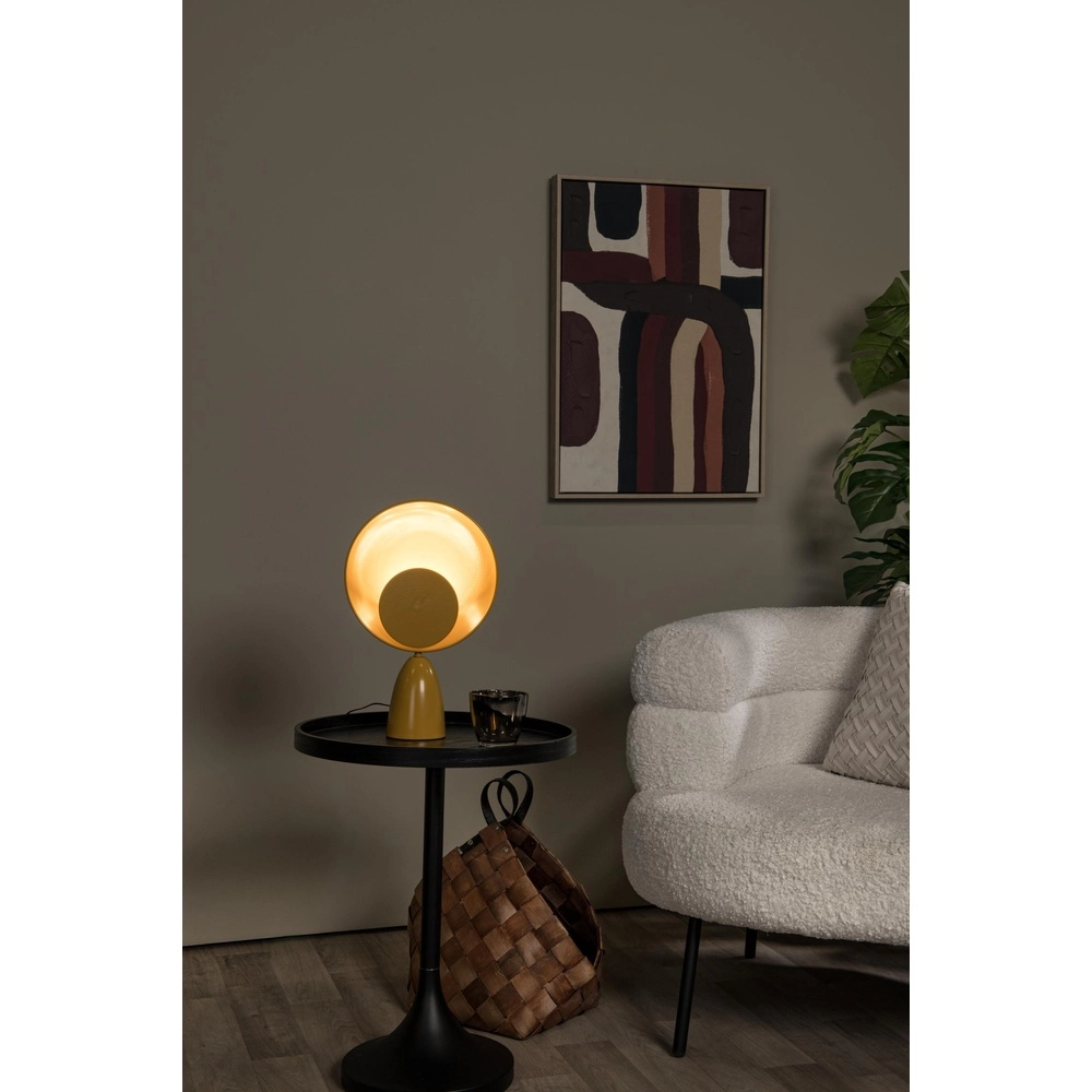 Design table lamp Castamar Ø 25.5cm yellow Lucide 5411212345851