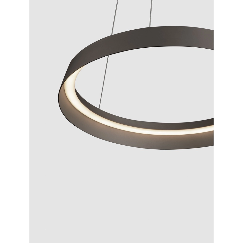 Design pendant lamp Ormi Ø 45cm champagne Lyora 5212017448811