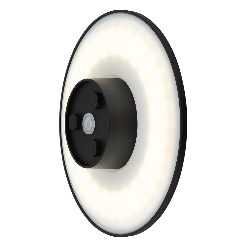 Sleek wall lamp Lamont Black Globo 9007371507733