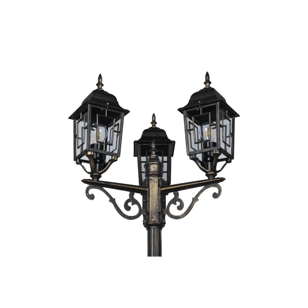Lantern Volturno 3 crown antique brown Trio 4017807543612