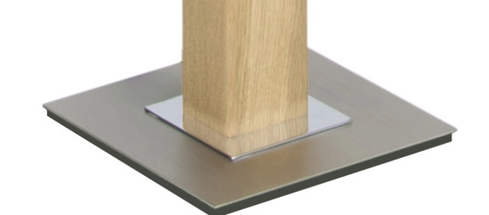 Led floor lamp Leonora 122,5 cm - oak nature HerzBlut 4021273026364