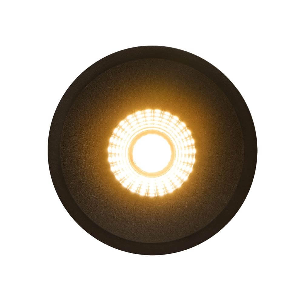 Round recessed spotlight Albric black Nordlux 5704924016479