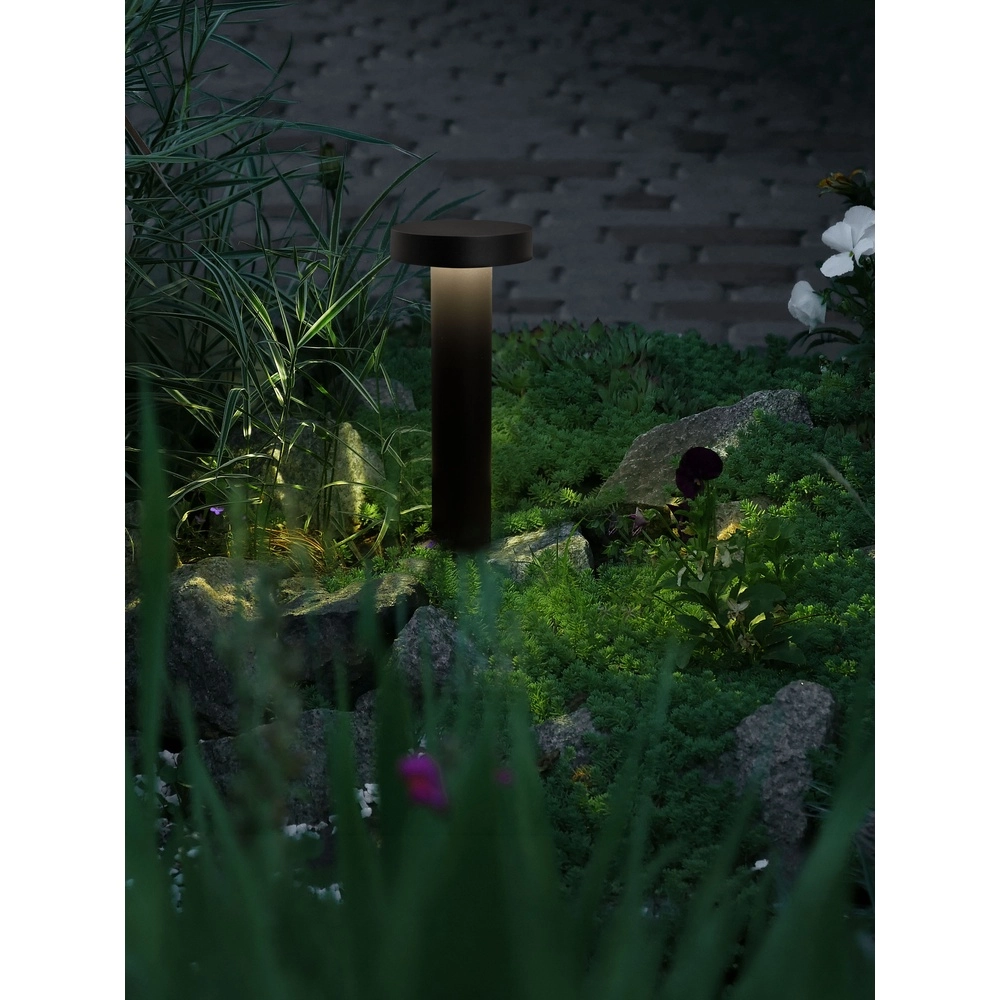 Desing garden lamp Gong black 30cm - 3000K