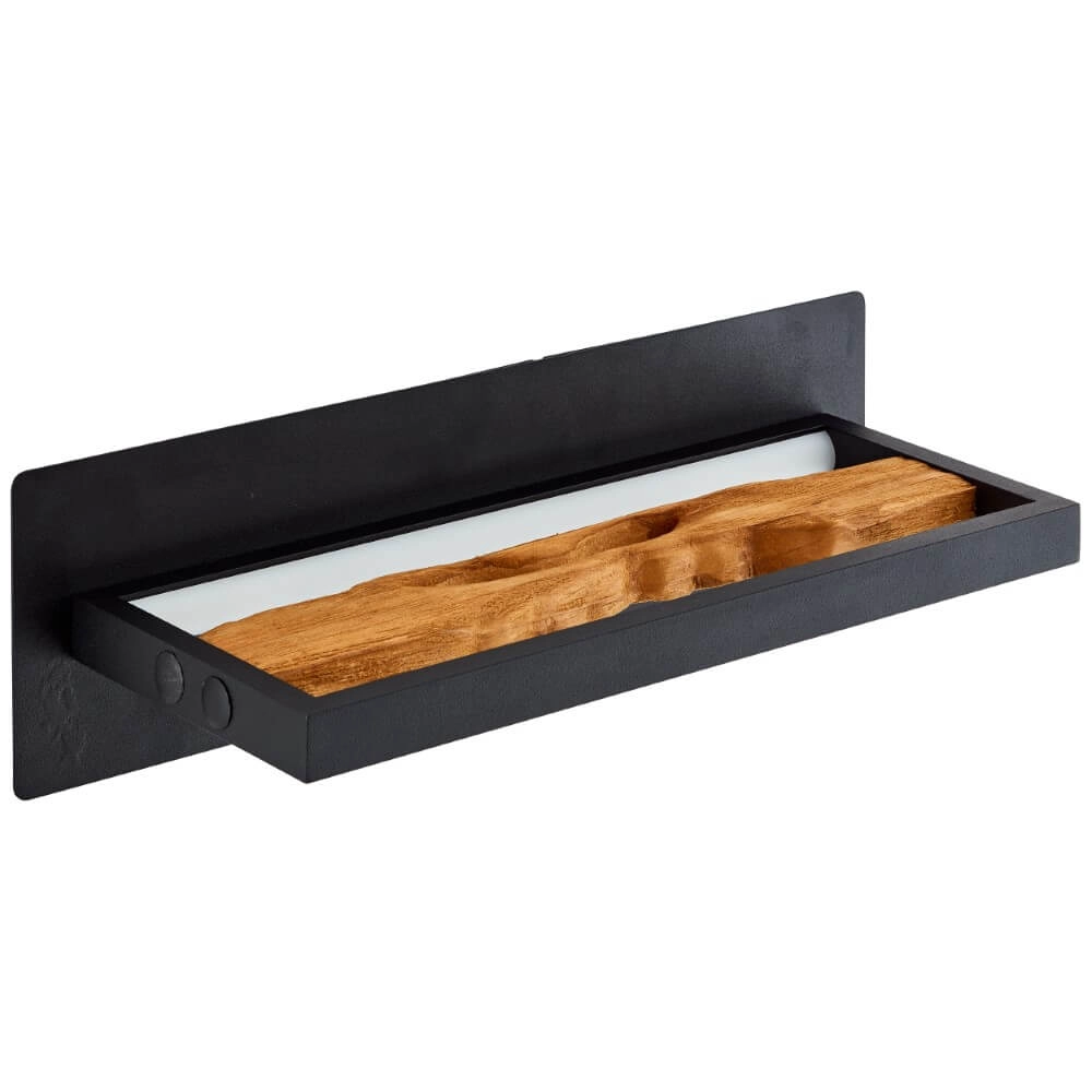 LED bedside lamp Chaumont with wood Brilliant 4004353411779