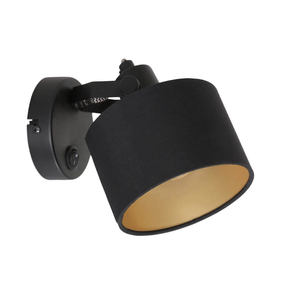 Black wall light Ornoir