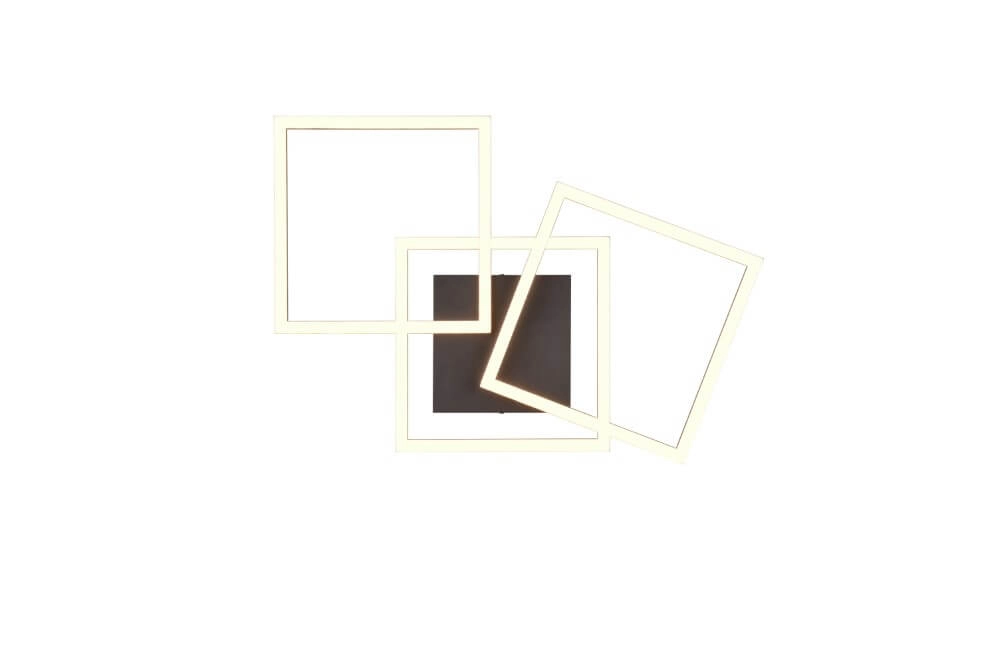 Black ceiling lamp Trail design Trio 4017807577129