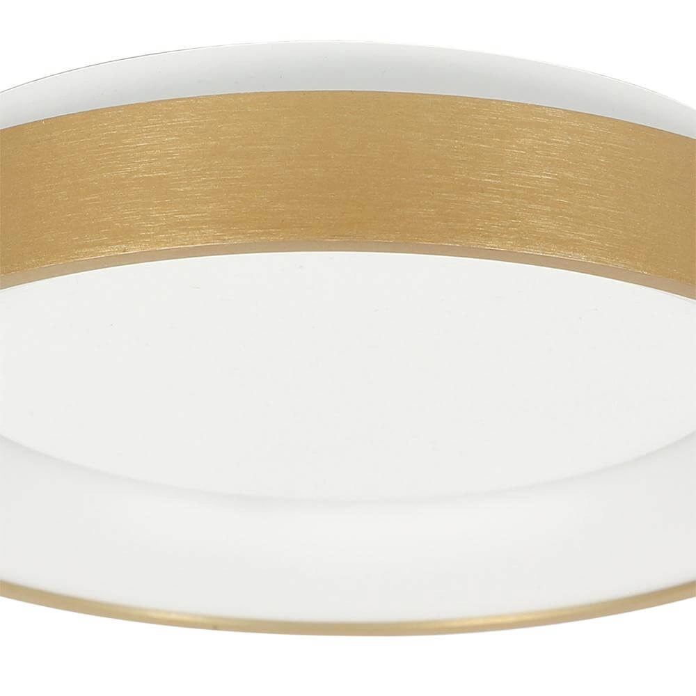 Ceiling lamp Ringlede design gold Ø 28cm Steinhauer 8712746171921
