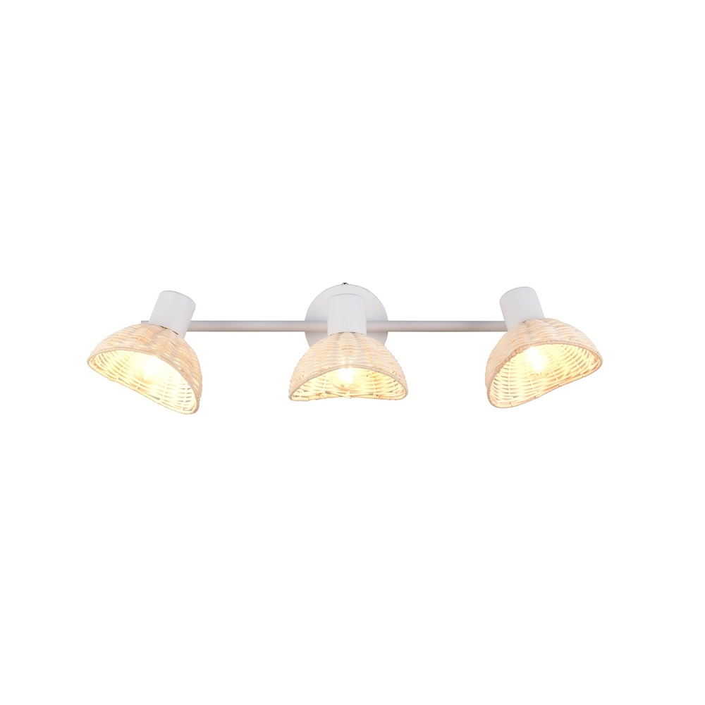Ceiling lamp Calvi 3-light white Trio 4017807678079
