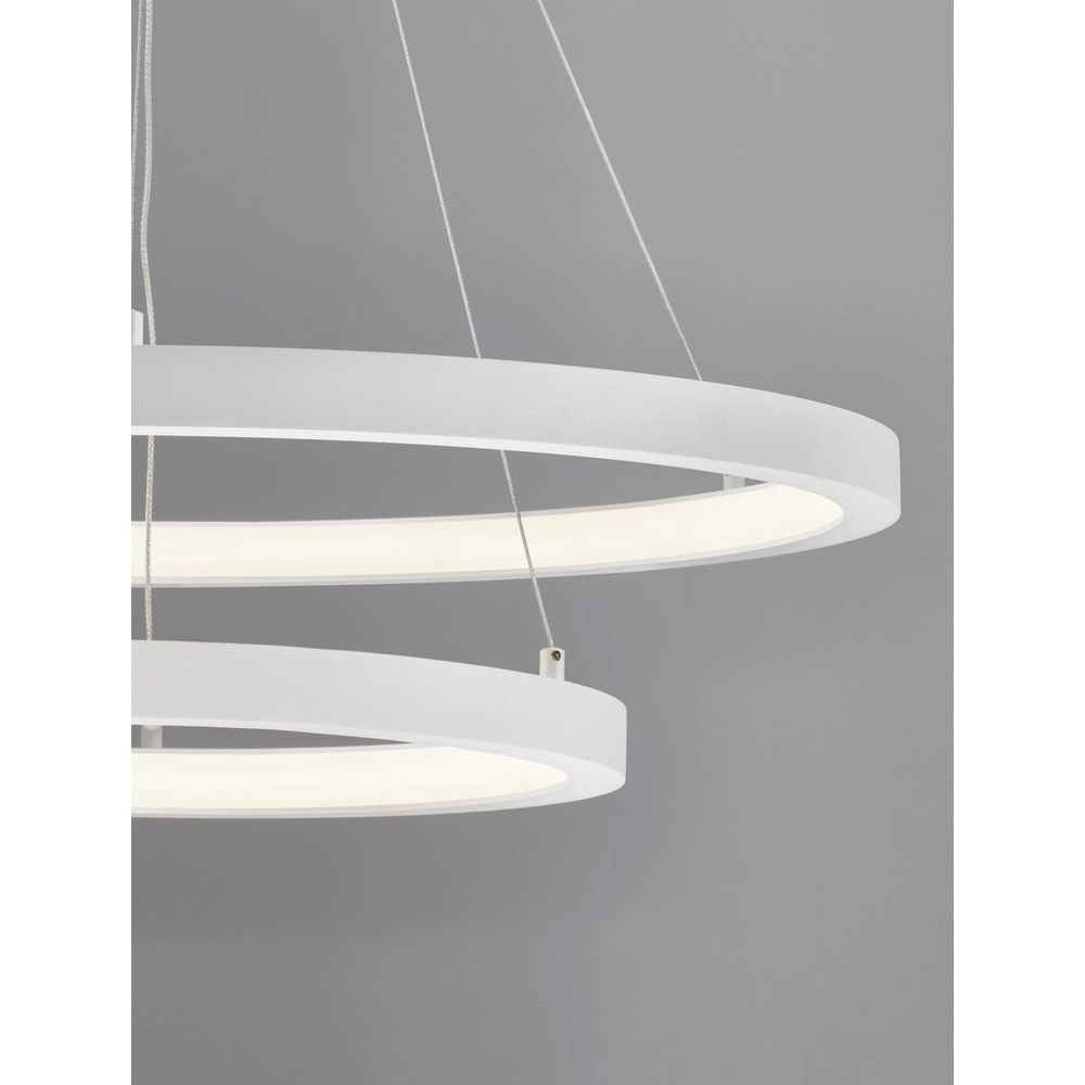 White pendant lamp Empatia Design double Lyora 5212017442697