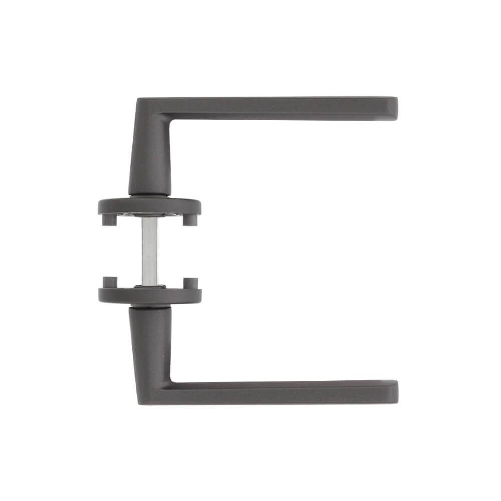 Modern door handle Sora anthracite Intersteel 8714186550847