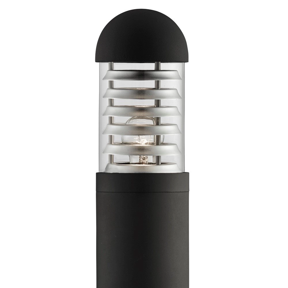 Black floor lamp Bronx 60cm Searchlight 5053423043029