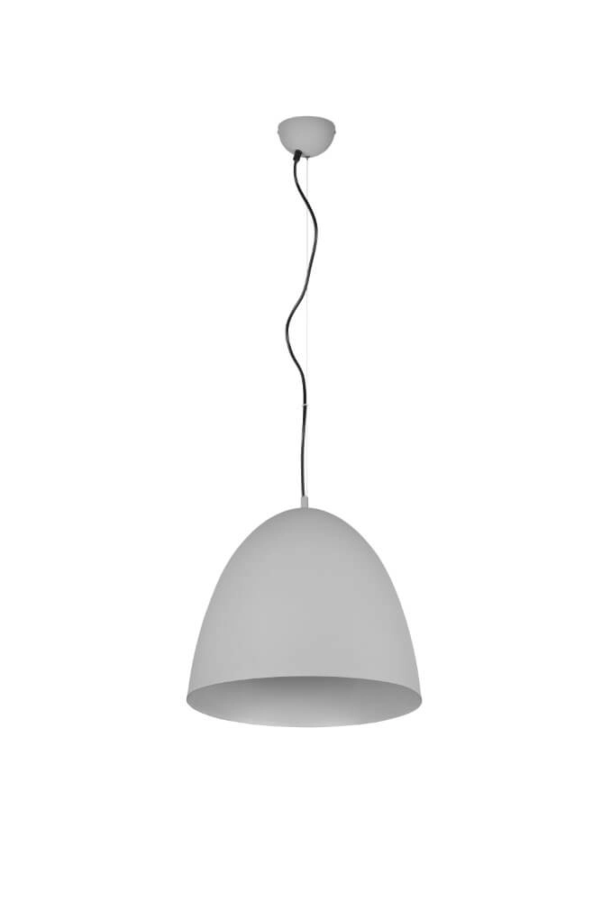 Concrete gray hanging lamp Tilda Ø 40cm