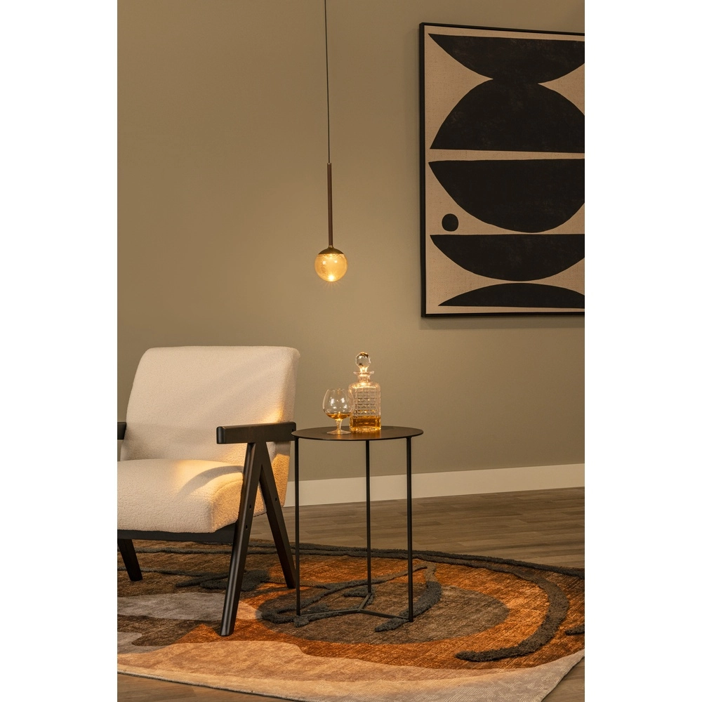 Pendant lamp Calina only with amber ball Premium by Lucide 5411212242044