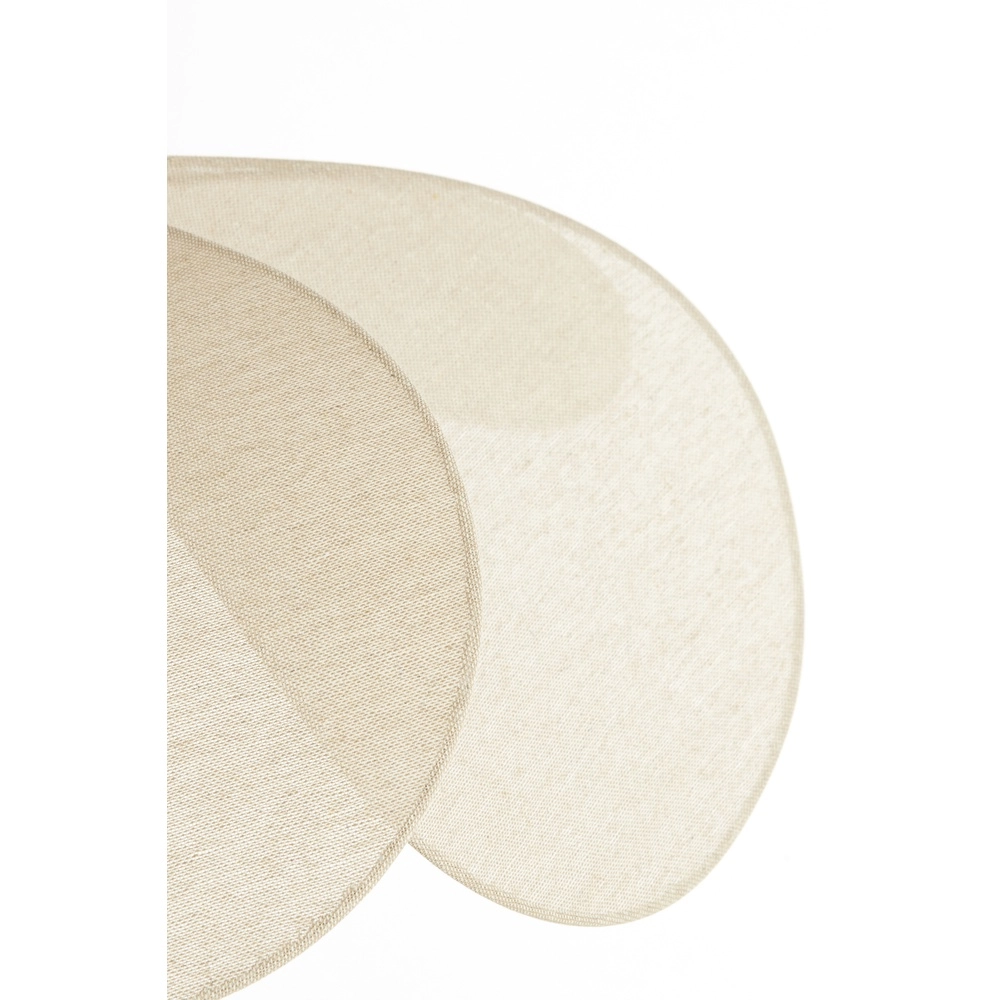 Scandinavian pendant lamp Lavriria Ø 60cm - sand Light & Living 8717807835972
