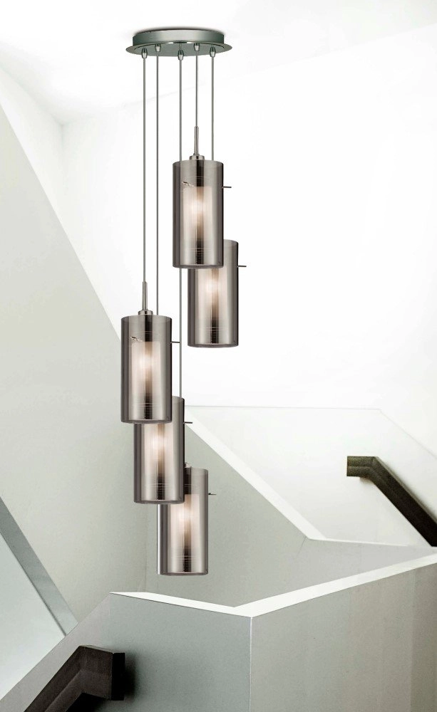 Vide pendant lamp Duo 2 5-light Searchlight 5053423018997