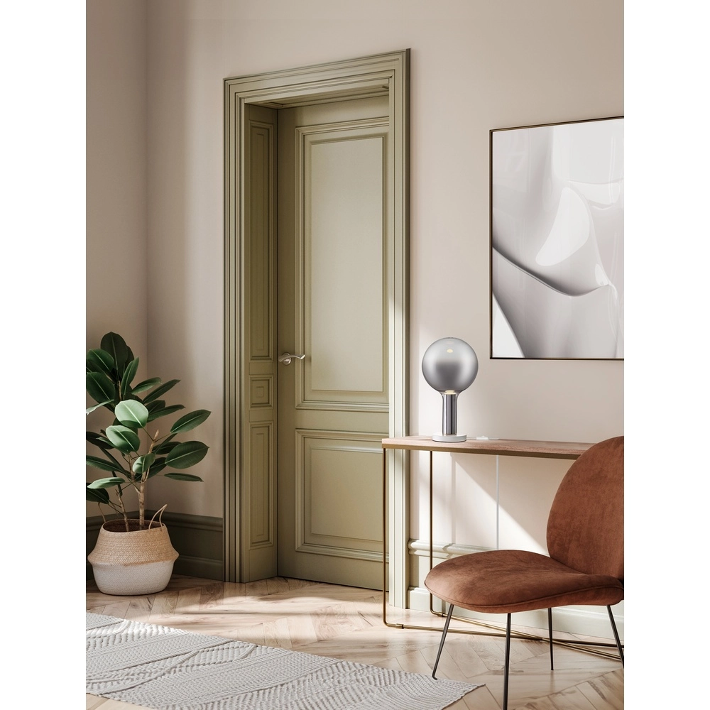 Table lamp Nostos smoke glass Lyora 5212017461162