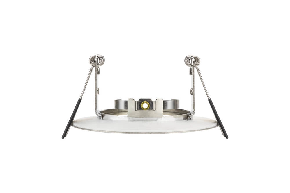 Stainless steel recessed spotlight EvoFire GU10 - round Lyora 5055788228387