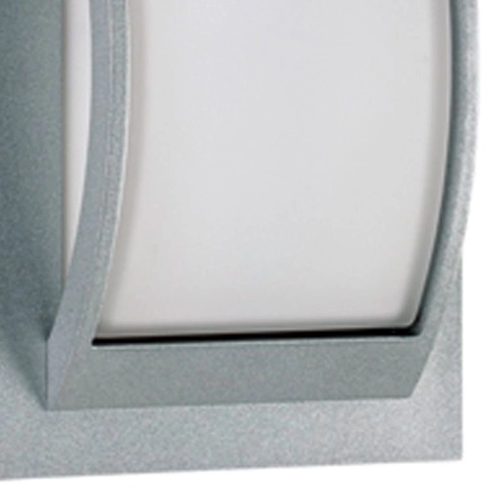 Outdoor light Square Curved Silver gray Albert 4007235961997