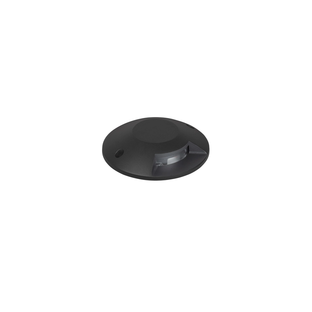 Flat surface-mounted ground spot Grado black - 6W Lyora 5212017497895