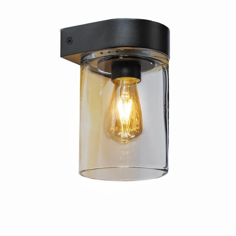 Wall lamp Tesla smoke glass